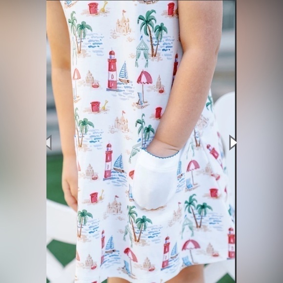 The Proper Peony La Plage A-line Dress Size 8 - Picture 2 of 8